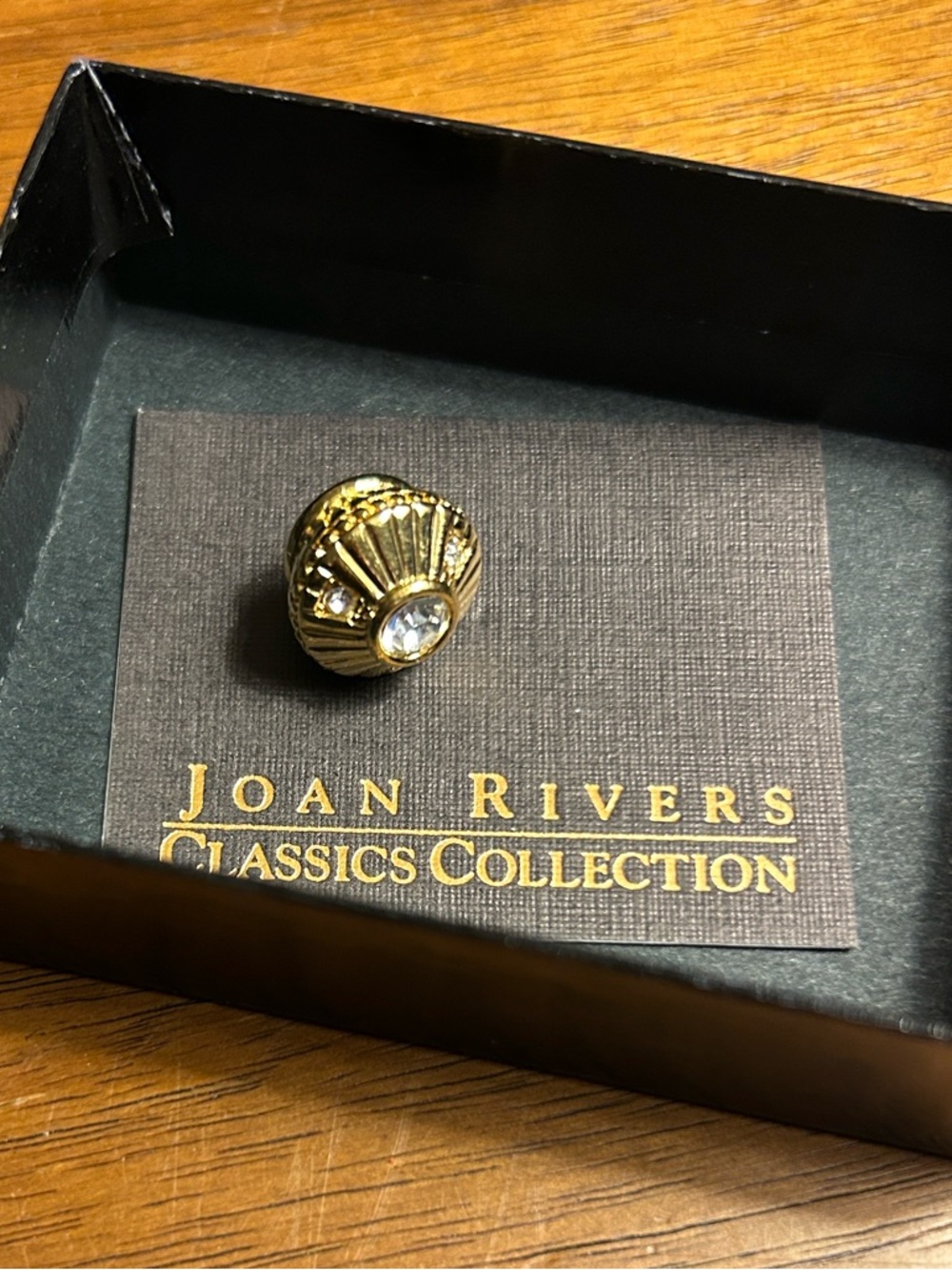 Joan Rivers Gold-Tone Hinged Bracelet W/ 5 Sets Of Interchangeable Tips/Charms - Picture 10 of 11